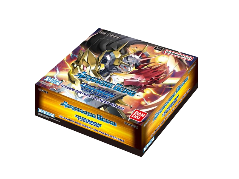 Booster box digimon-adventure